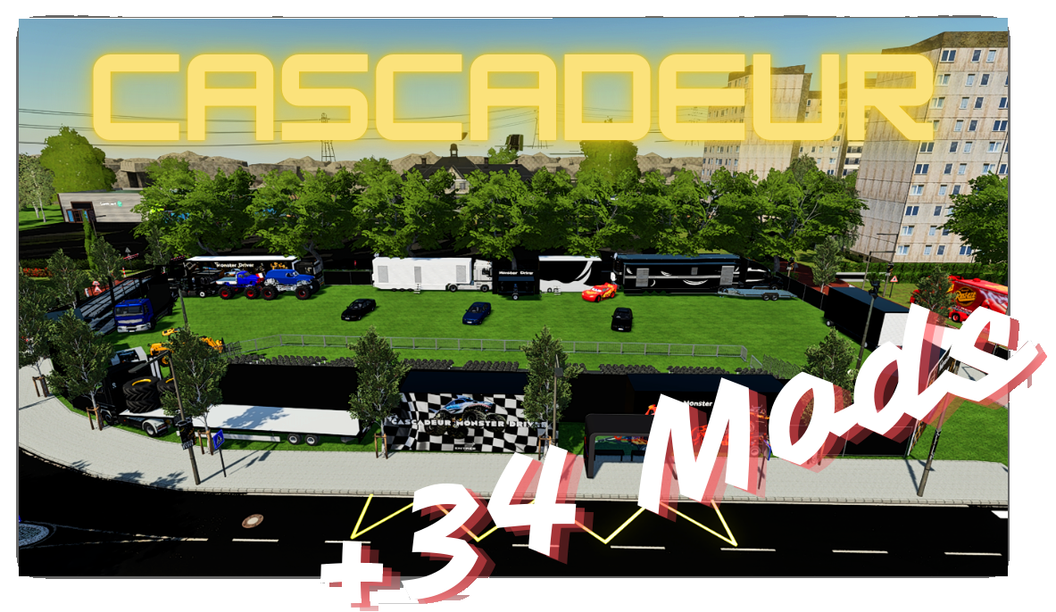 Pack Cascadeur Monster Driver